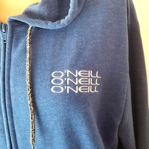 O'Neil Mens Zip Up Hoodie size L